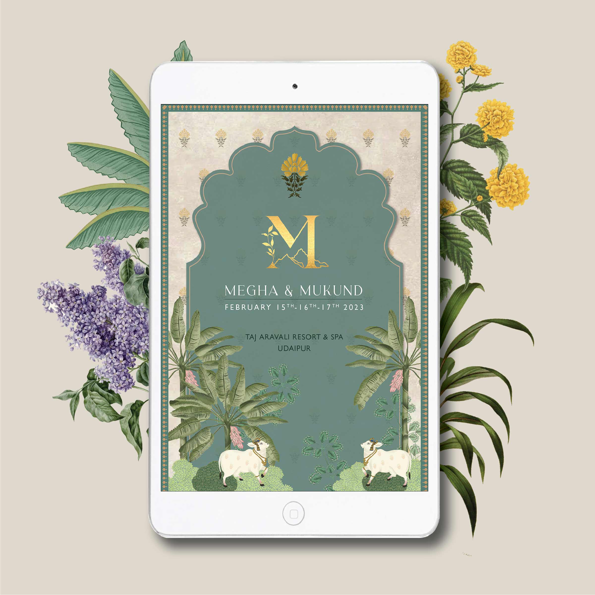 City of Lakes : Udaipur : Megha & Mukund