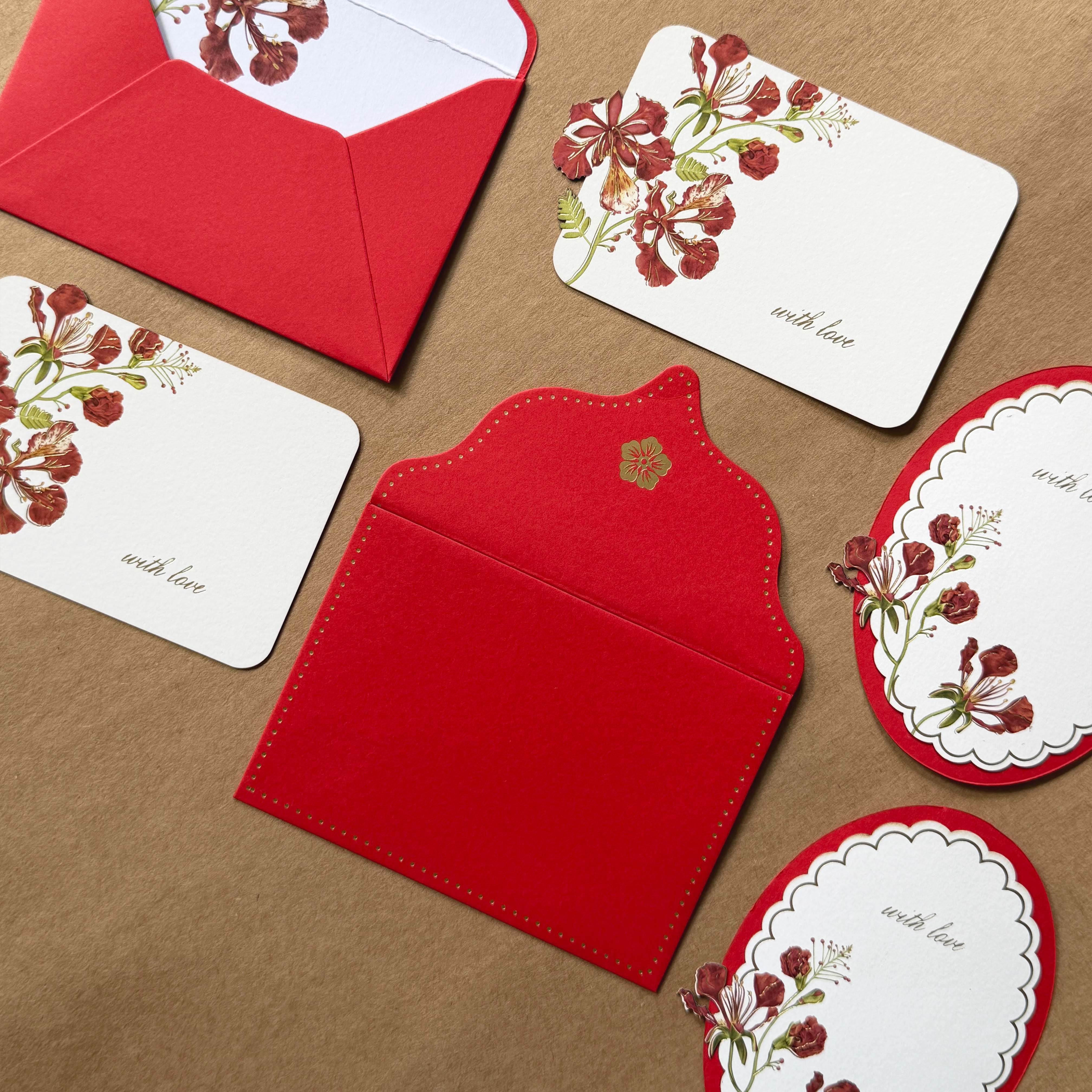 Gulmohar Stationery Set