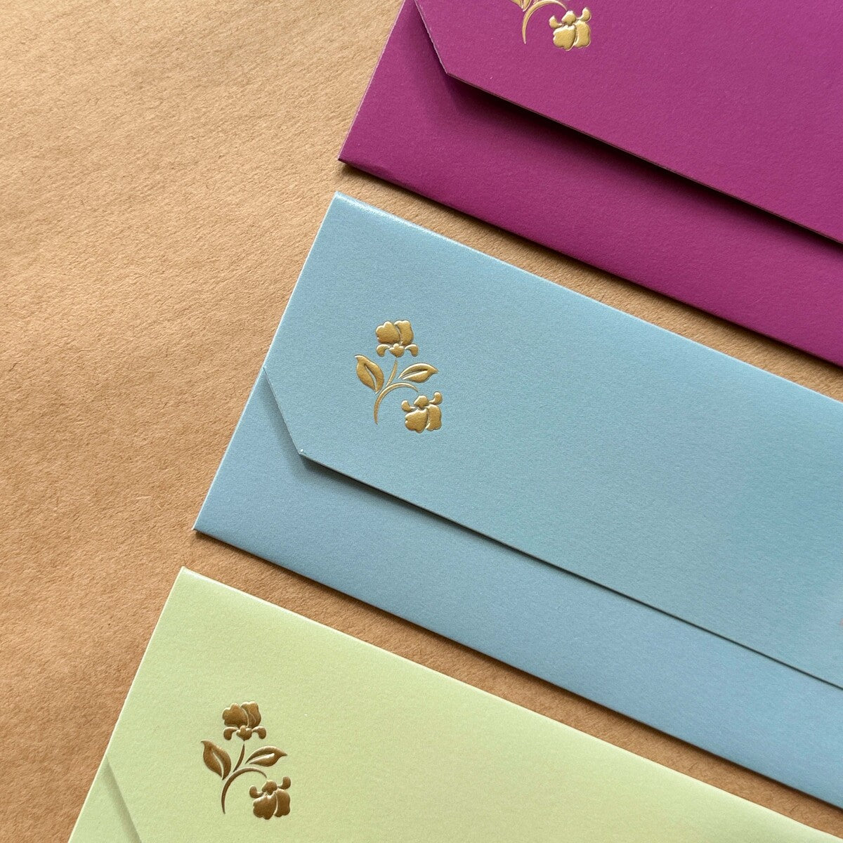 Tricolour Bloom Stationery Set