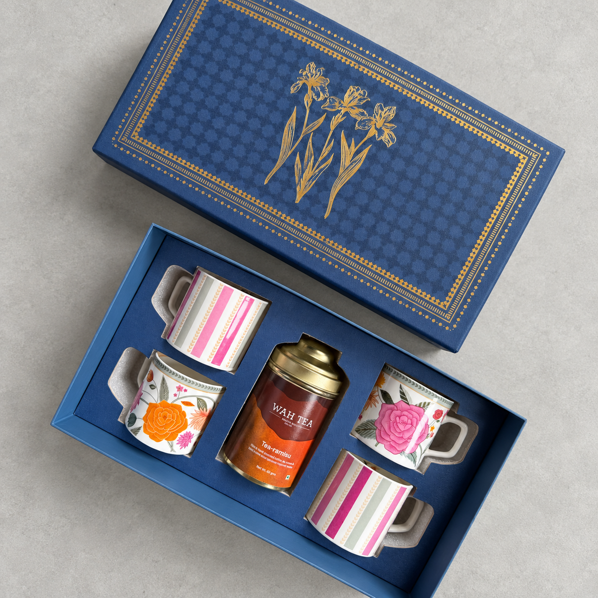 Cups & Tea Gift Set - Vasant