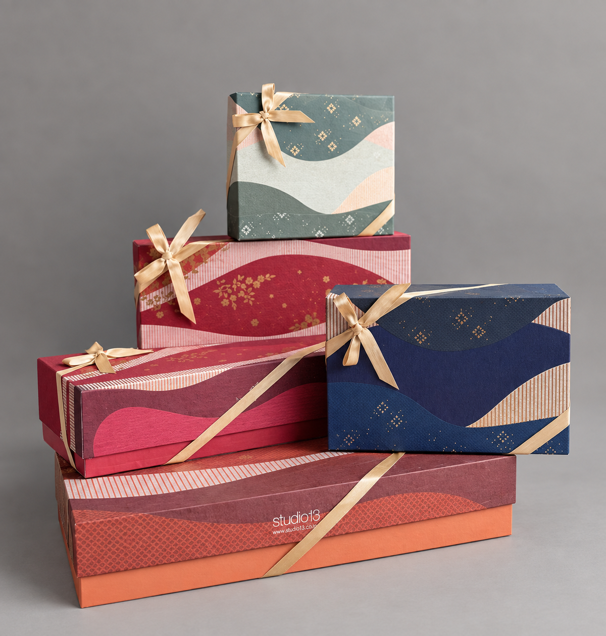Dessert Plate Gift Box Set - Vintage Garden