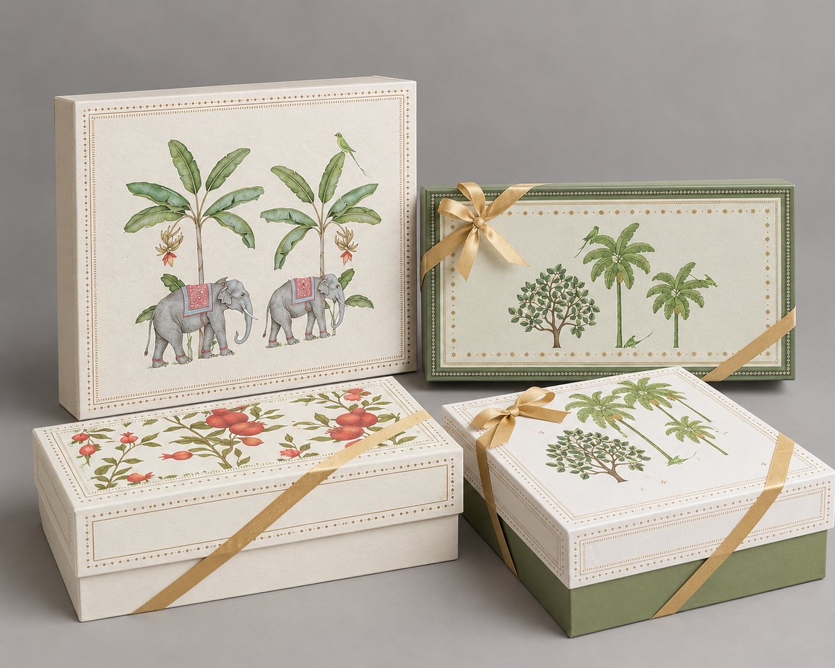 Tea Cups & Plates Gift Set - Vasant