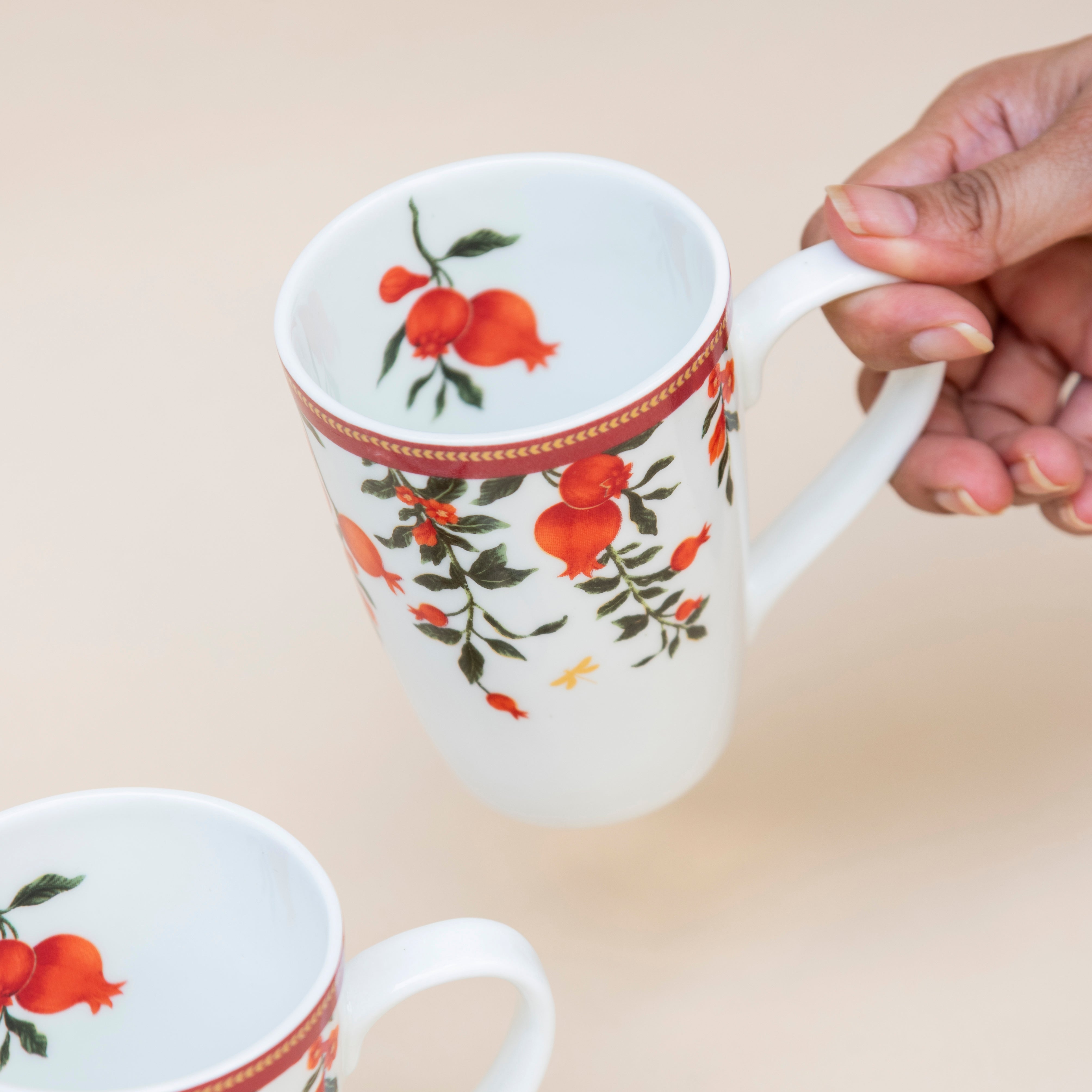 Anaar Coffee Mugs - Set of 2