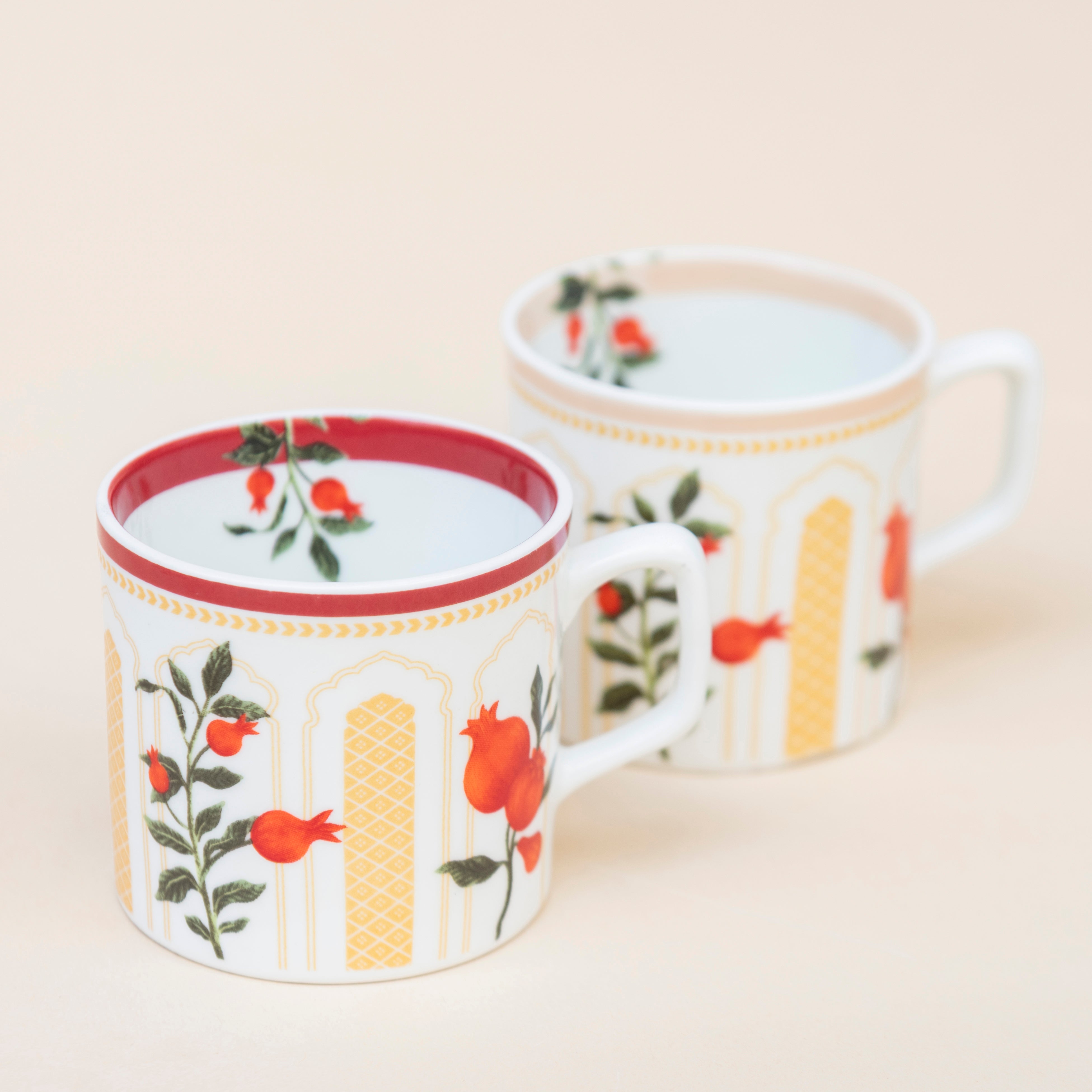 Anaar Tea Cups : Set of 4