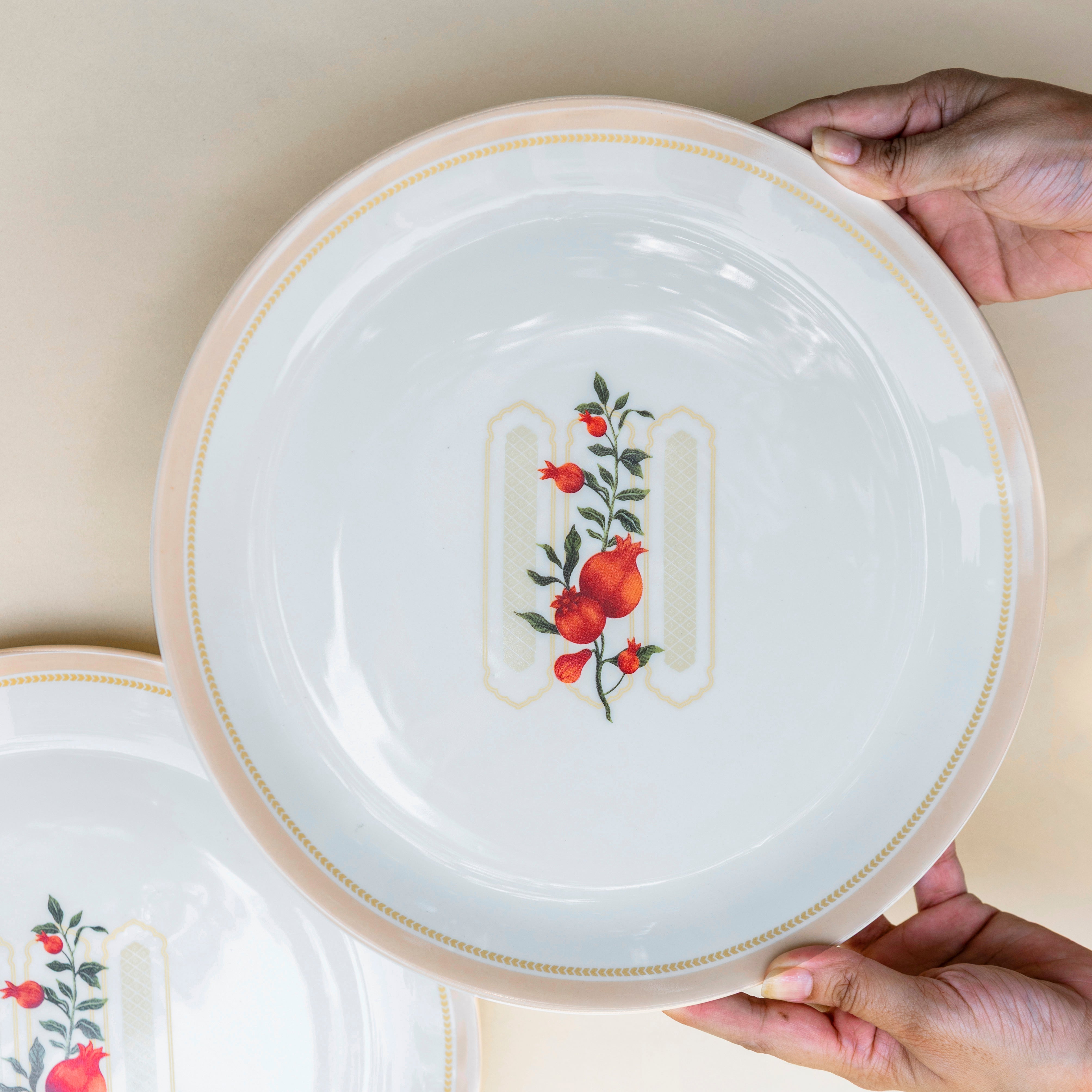 Anaar - Set of 4 Dinner Plates