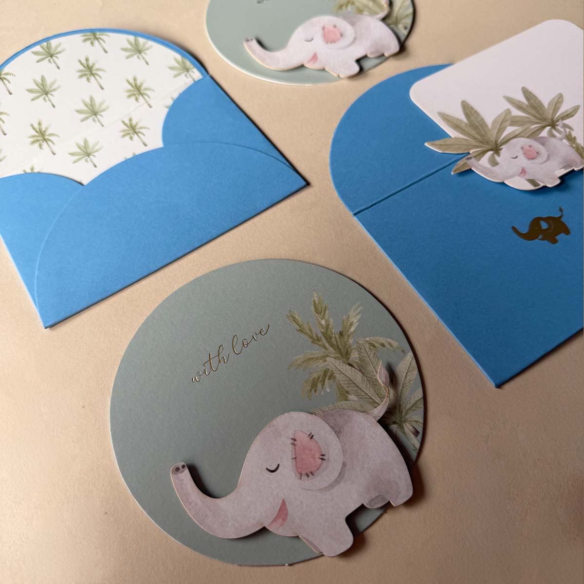 Elephant Baby Stationery