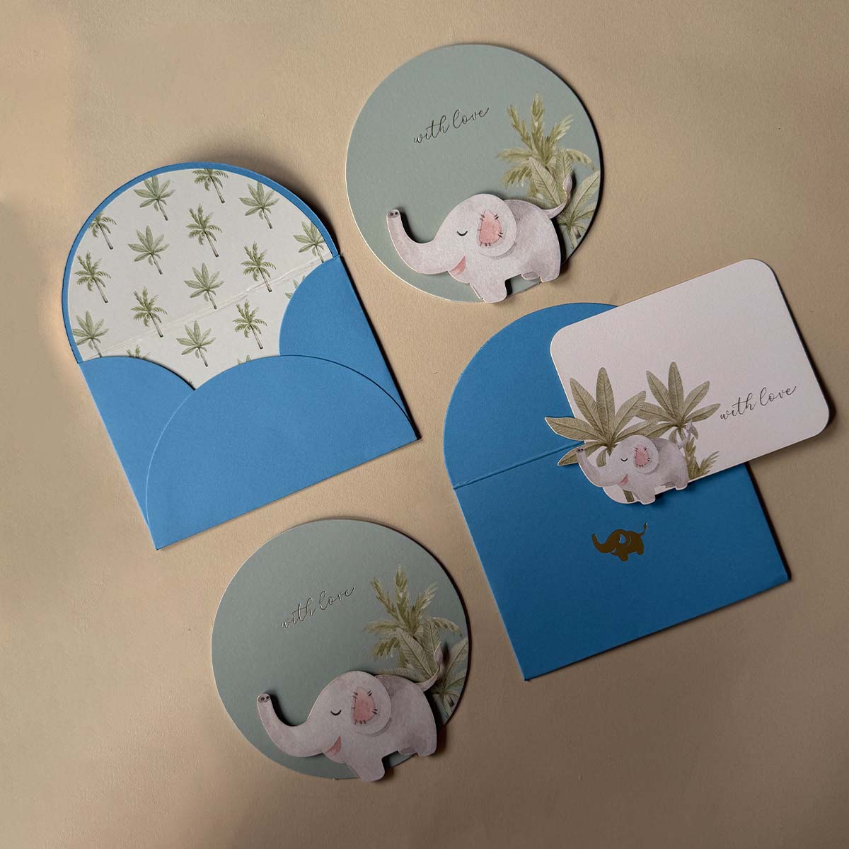 Elephant Baby Stationery