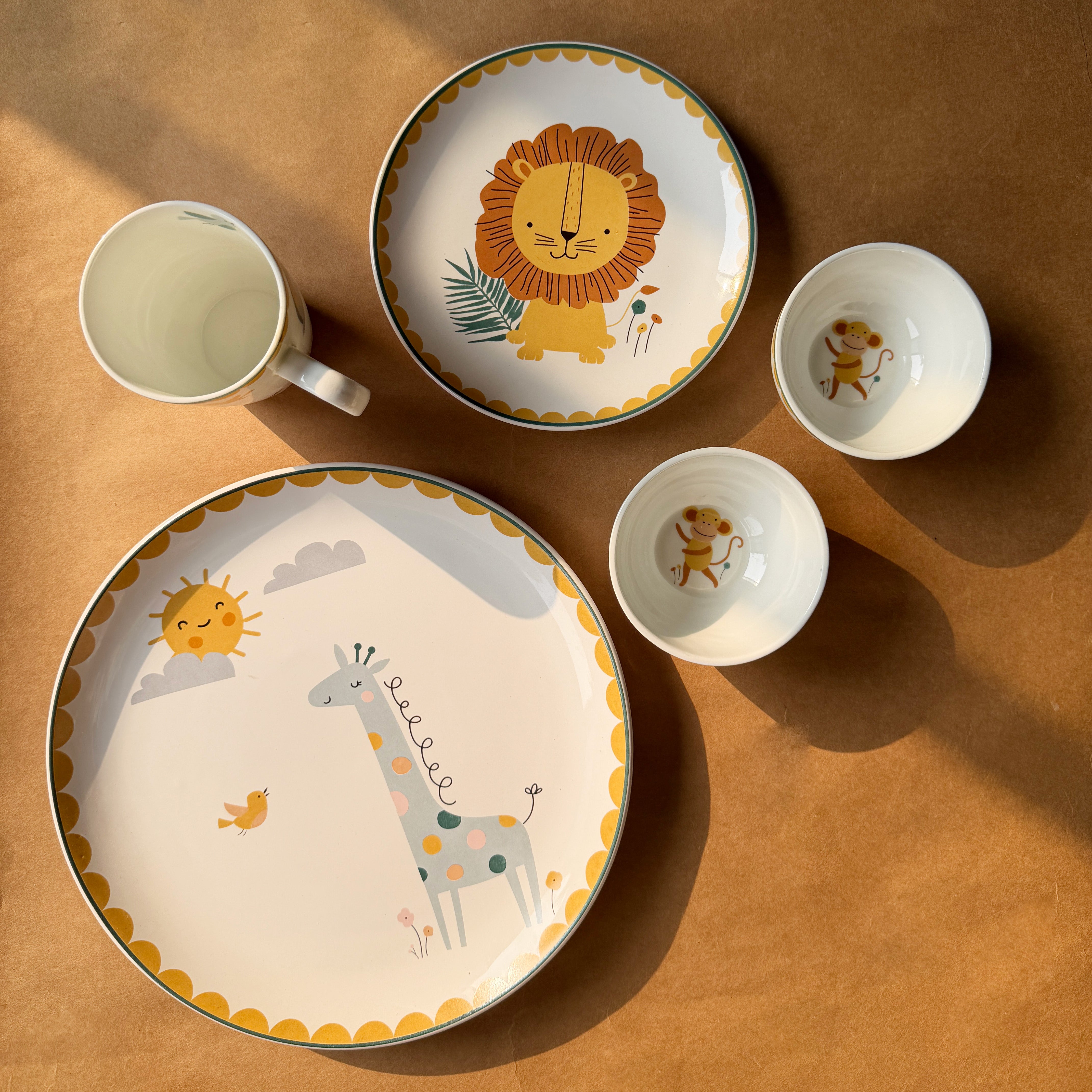 Baby Animals Dinner Set