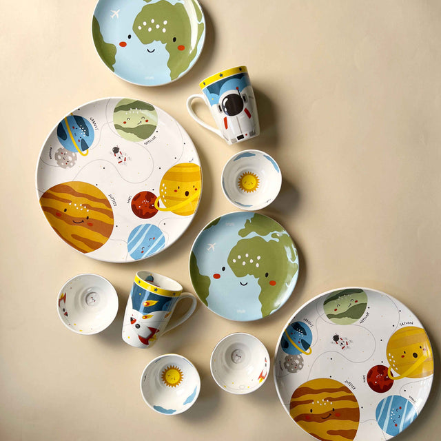 Solar System Children's Dinner Set