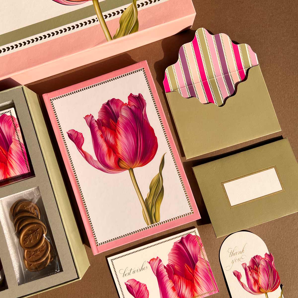 The Tulip : Medium stationery Box