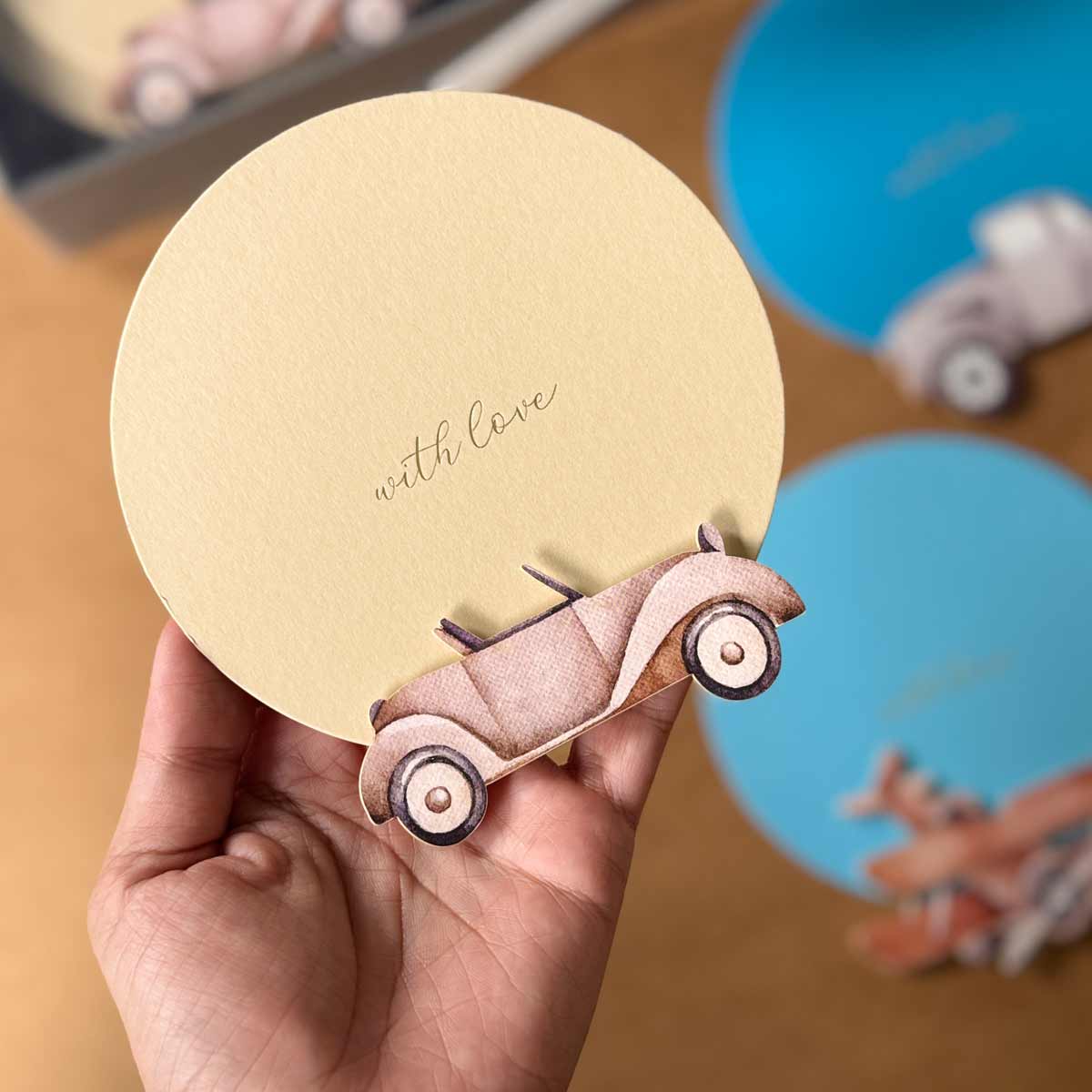 Vintage Cars Kids Gift Tags (Set of 30)
