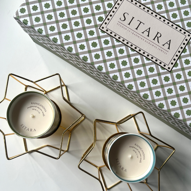 Sitara Votive & Candle Set