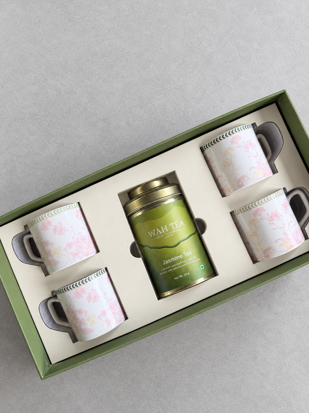 Cups & Tea Gift Set - Vintage Garden