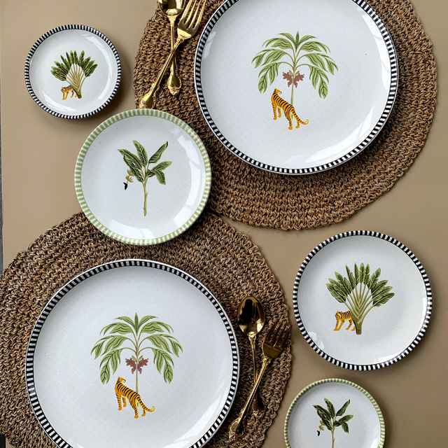 Sundarbans Dinner Plates - Set of 4