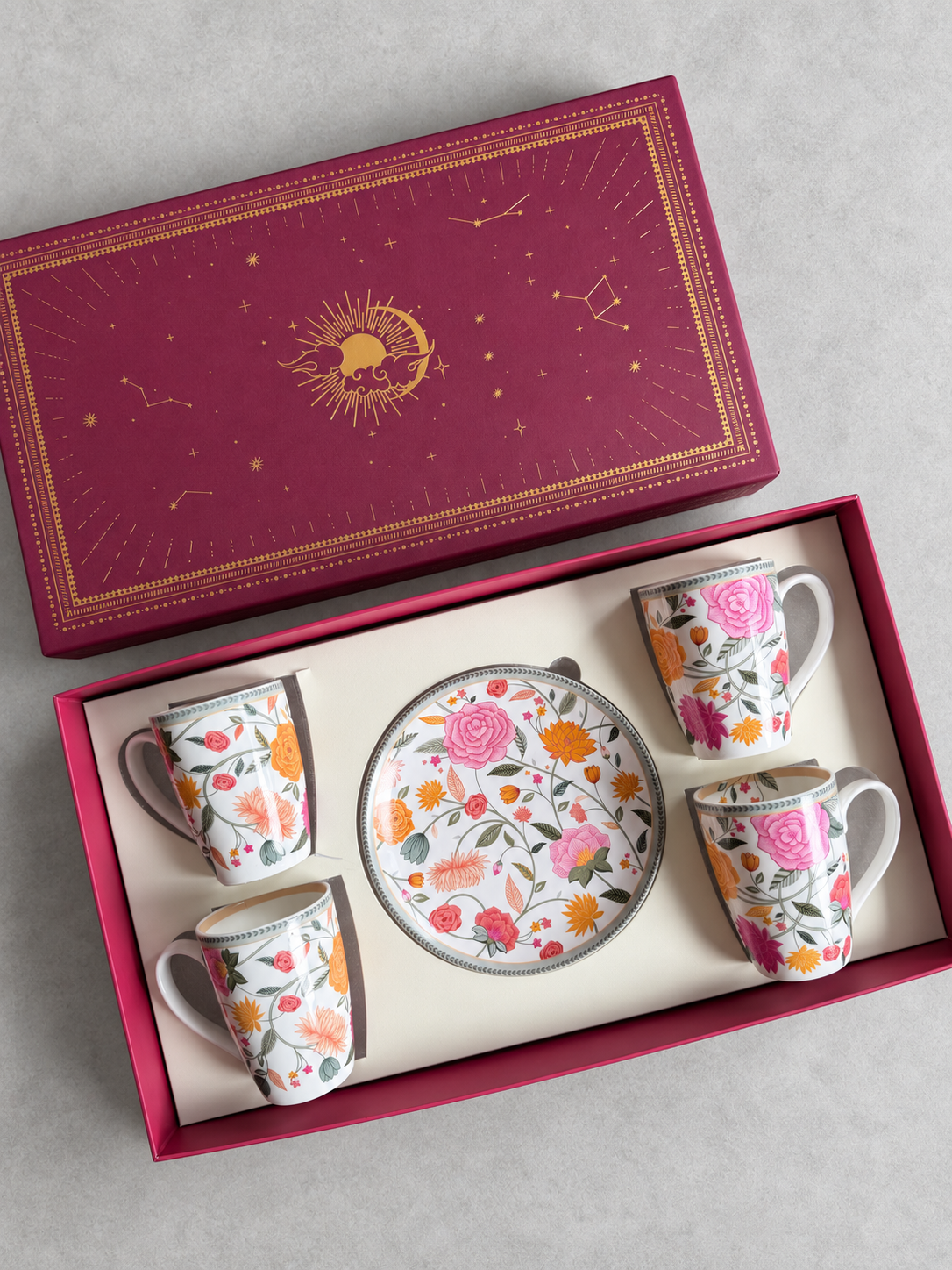 Mugs & Plates Gift Set - Vasant