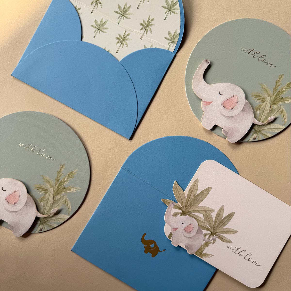 Elephant Baby Stationery