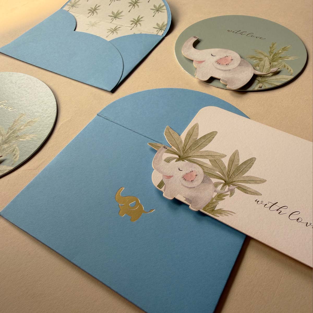 Elephant Baby Stationery