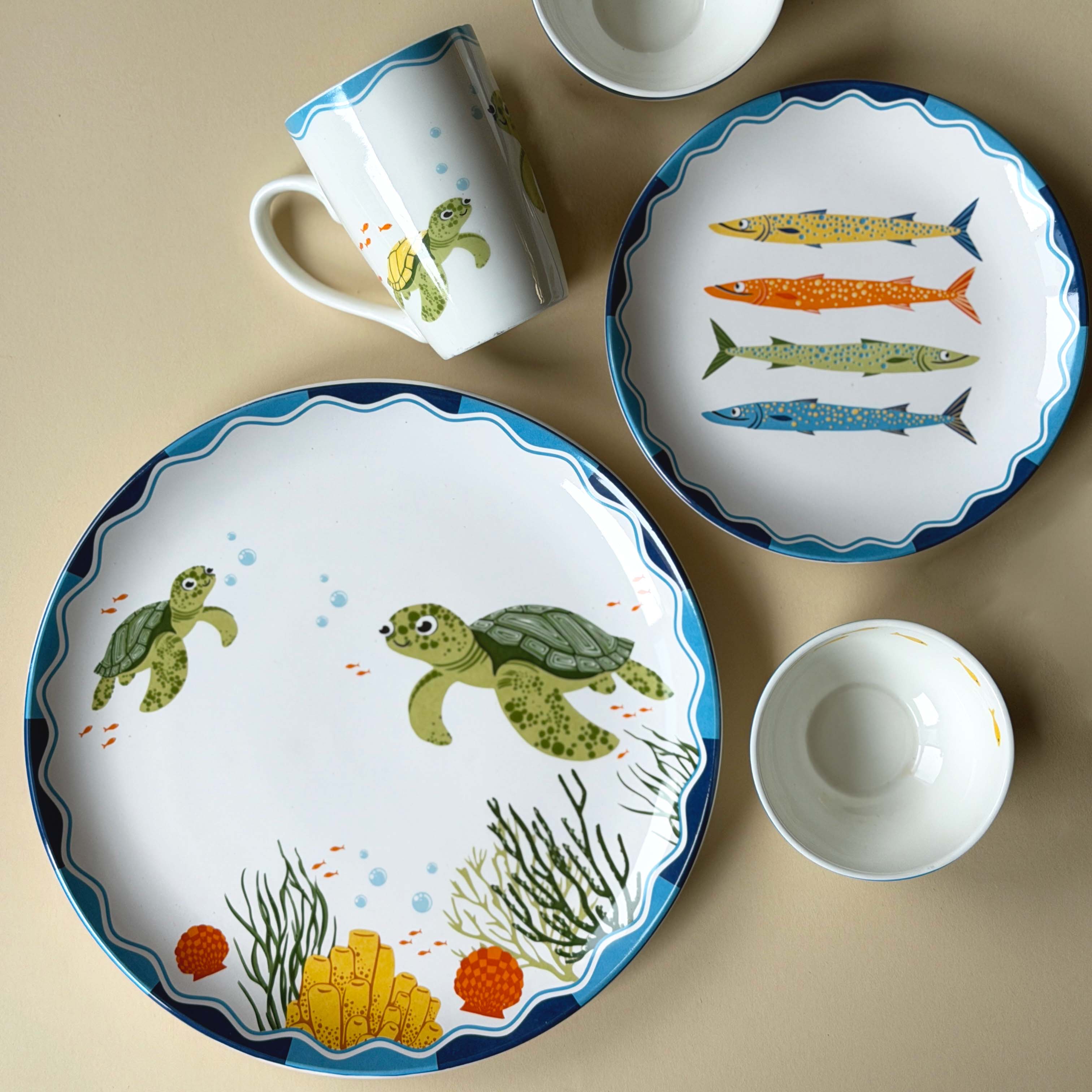 Under the Sea Dinner Set