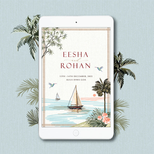 Beach Theme : Eesha & Rohan