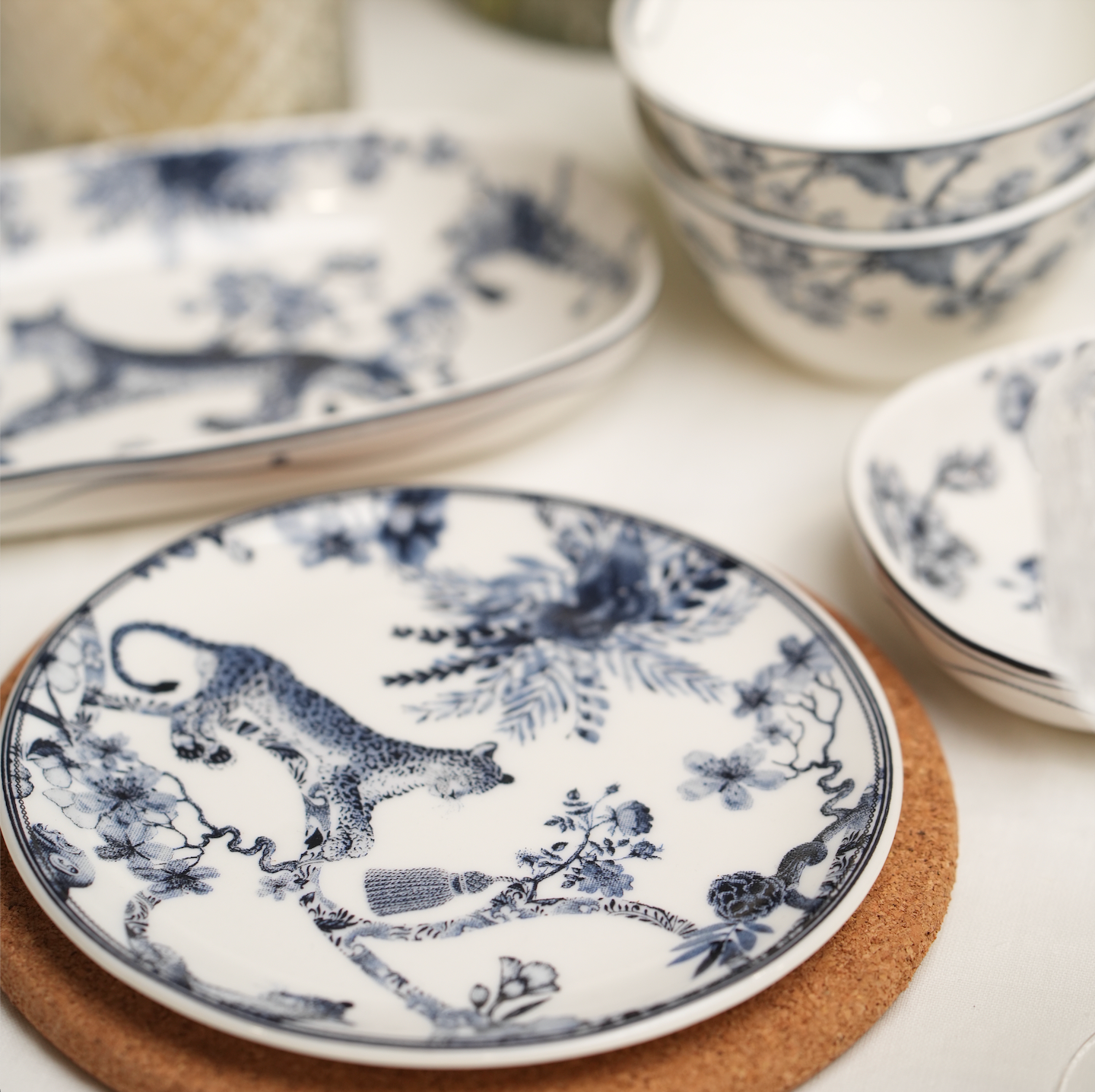 Snack Plate Set of 4
