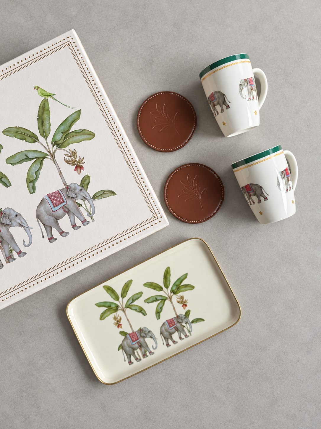 Tray with coffee mug Gift Set B
