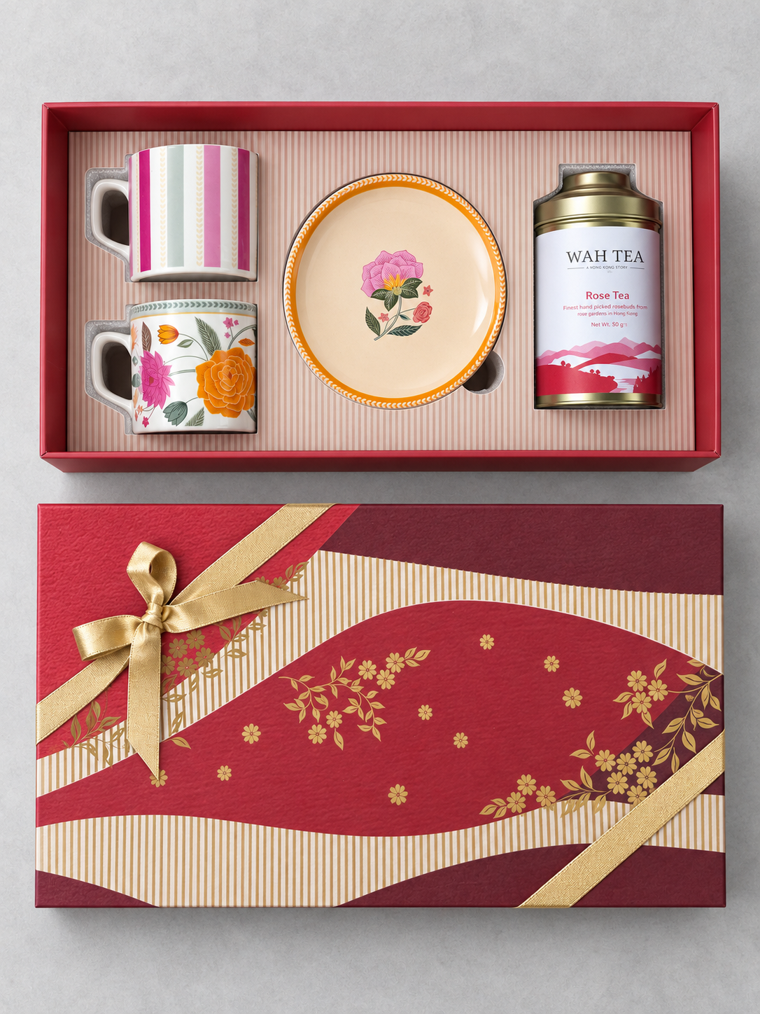 Cup & Tea plates Gift Set - Vasant