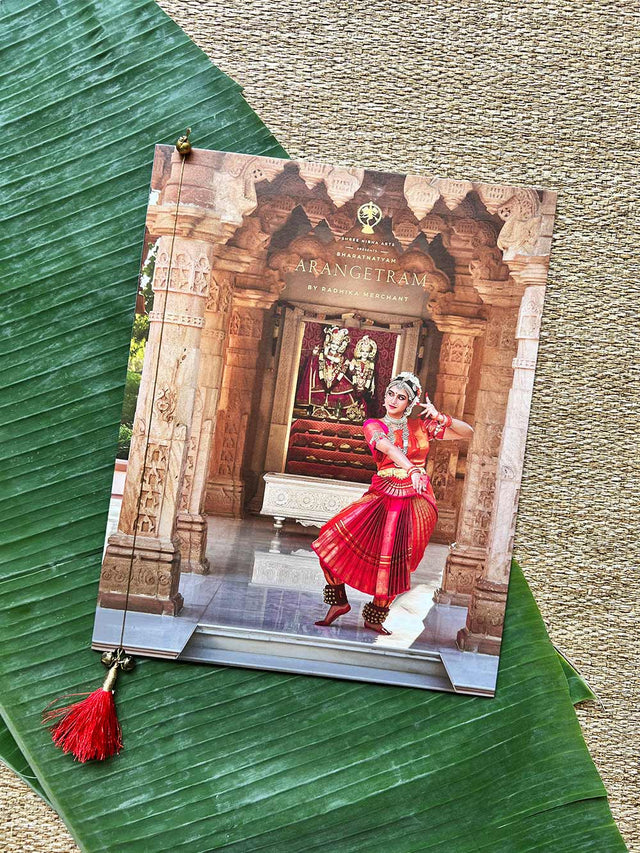 Brochure Design : Arangetram by Radhika Merchant