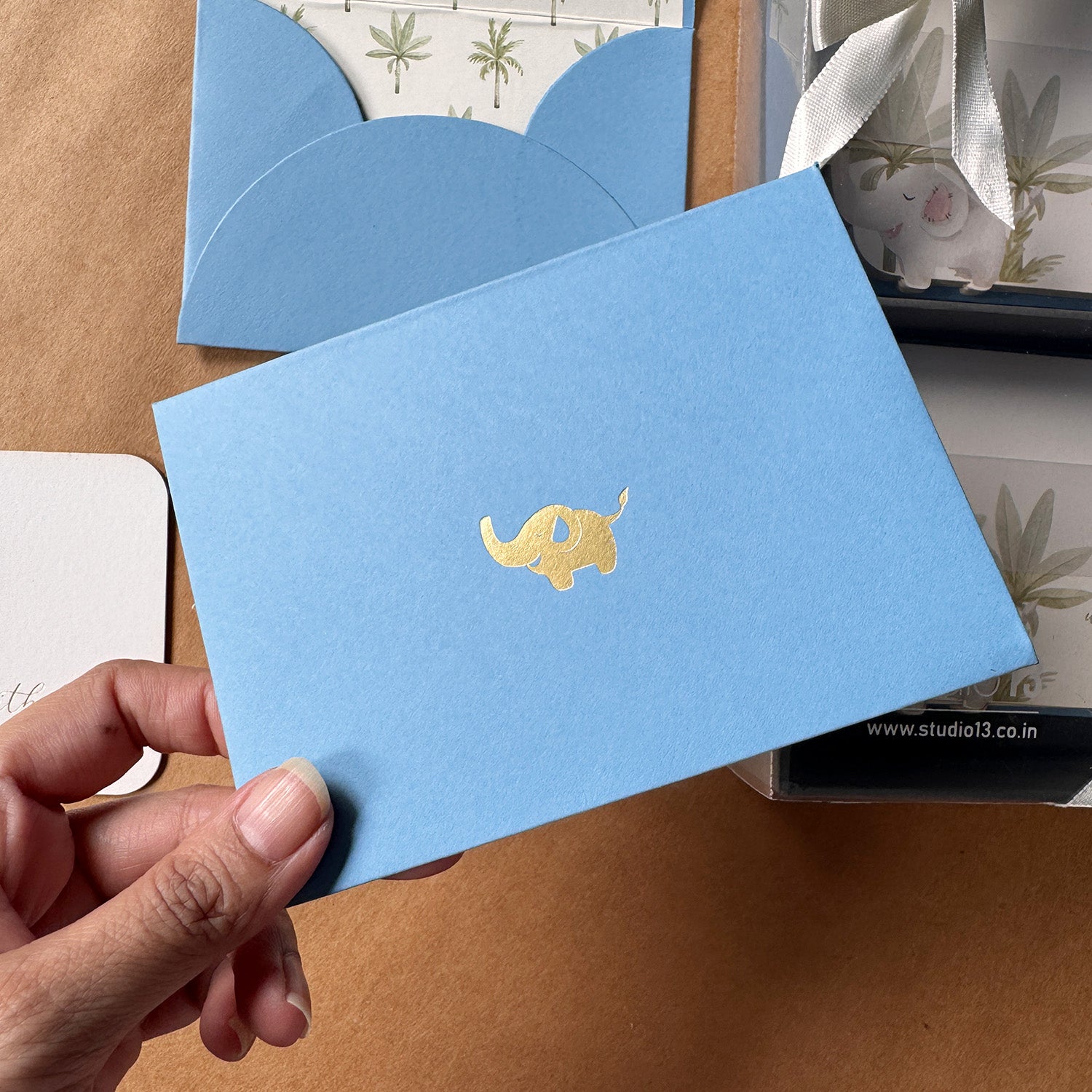 Elephant Baby Stationery