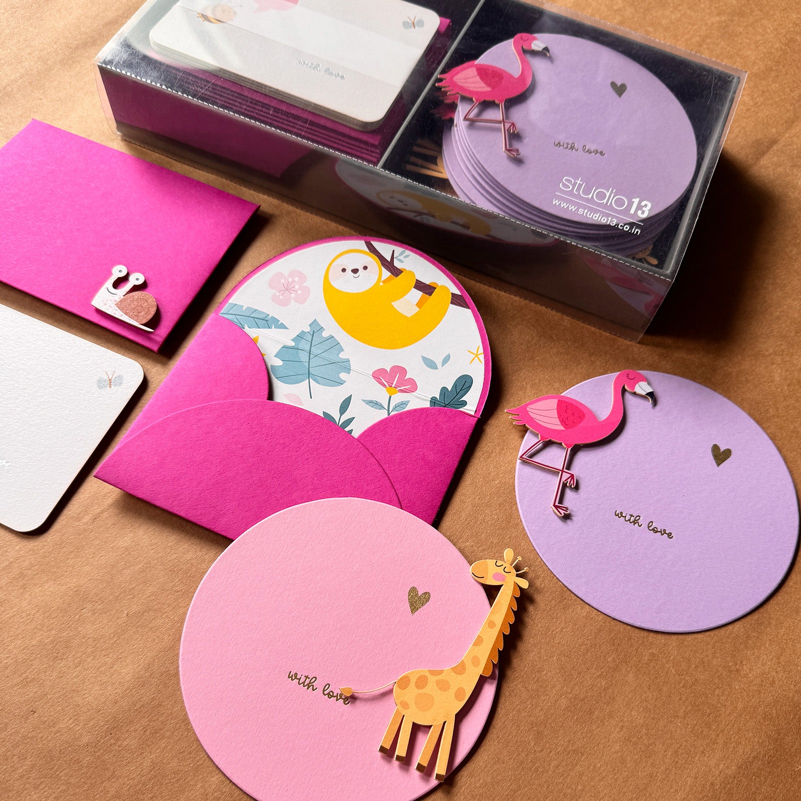 Jungle Friends Stationery Set