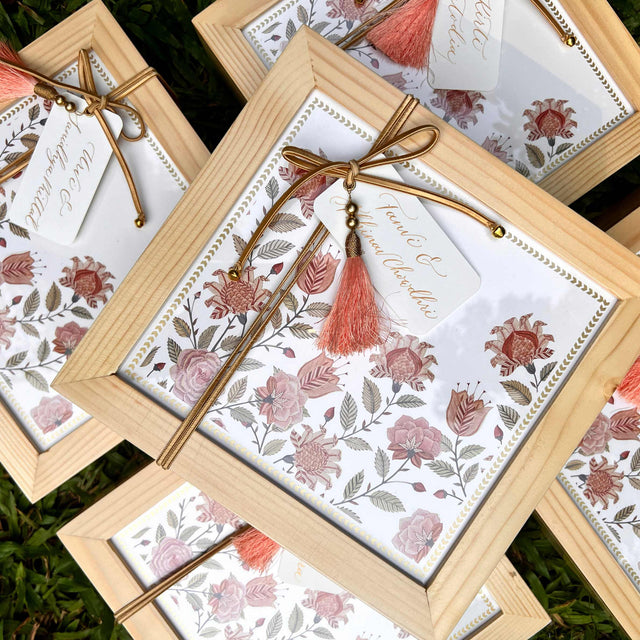 Hand painted Florals : Wedding Gifts