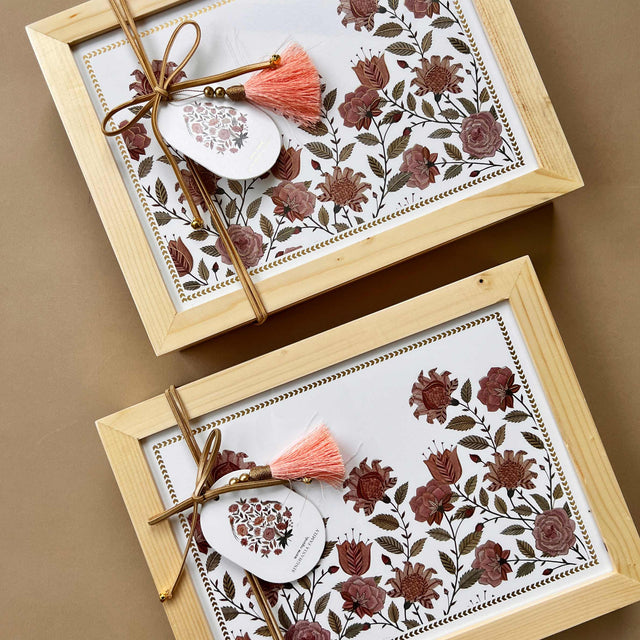 Hand painted Florals : Wedding Gifts