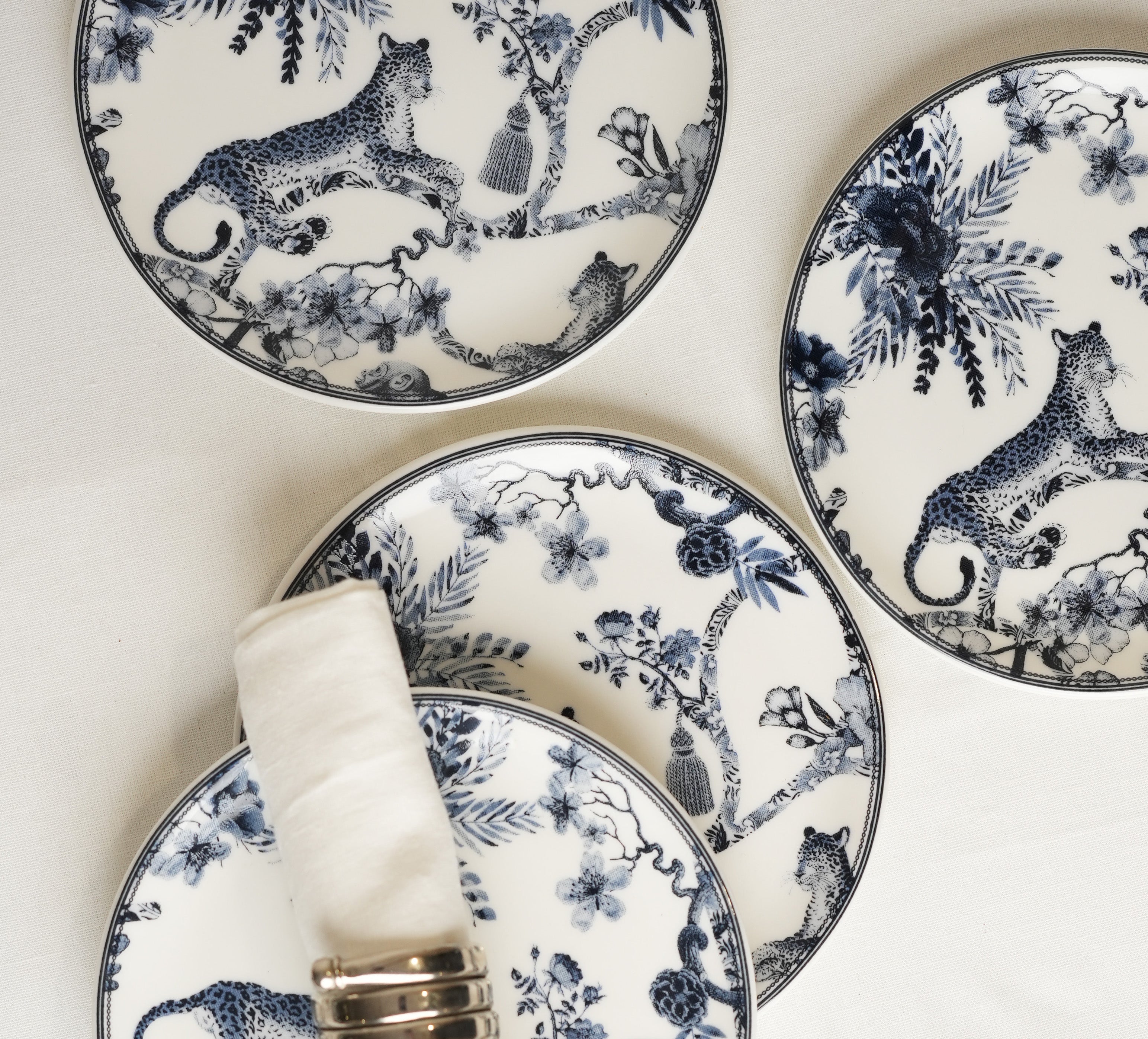 Snack Plate Set of 4