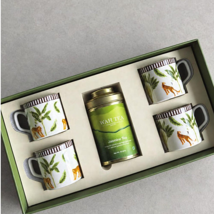 4 Cups & Tea corporate Diwali gift box by Studio13