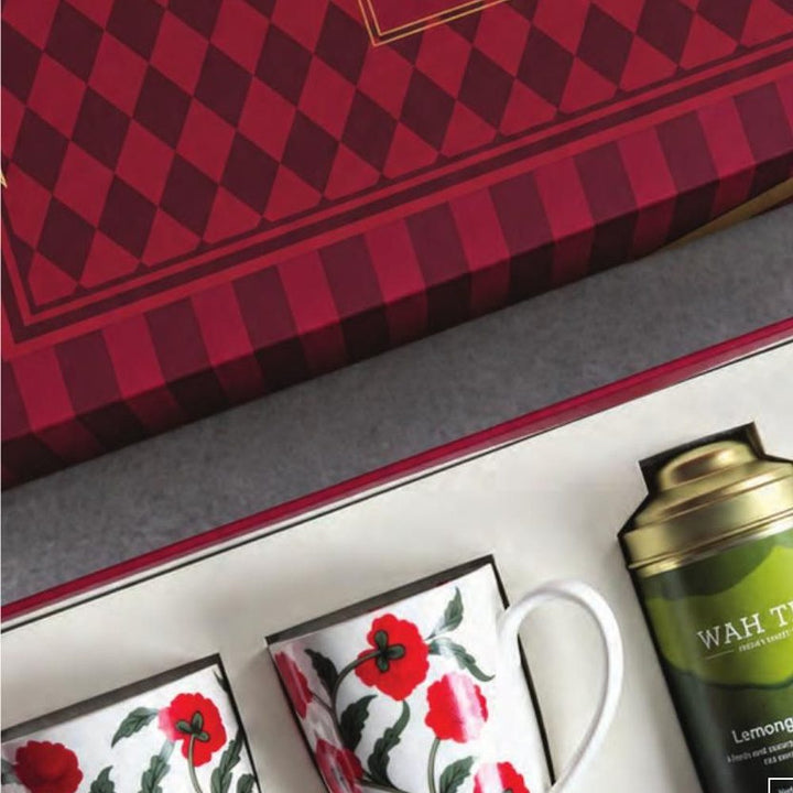 Mugs, Tea & Coasters corporate Diwali gift box by Studio13