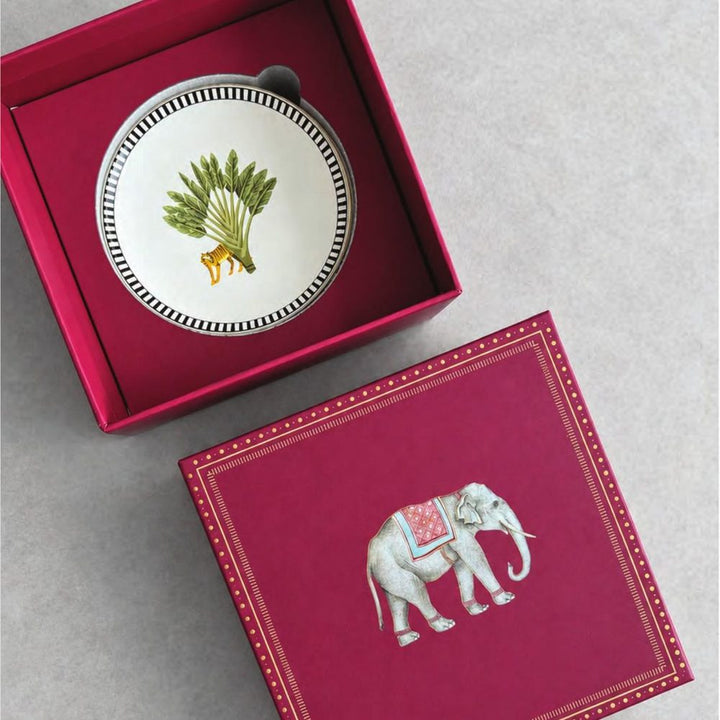 6 Dessert Plates corporate Diwali gift box by Studio13