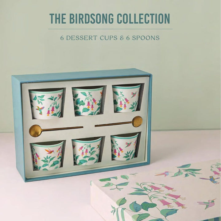Birdsong Dessert Cups corporate Diwali gift box by Studio13
