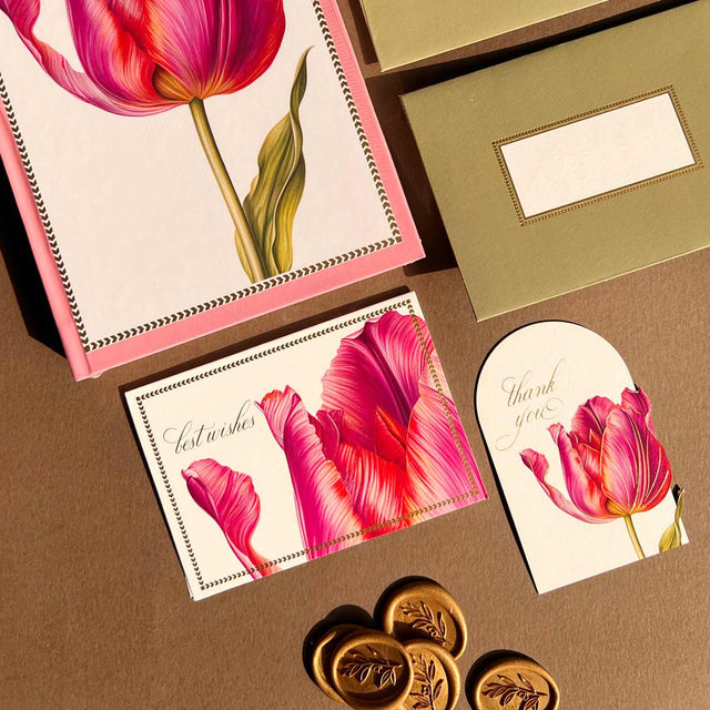 The Tulip : Medium stationery Box