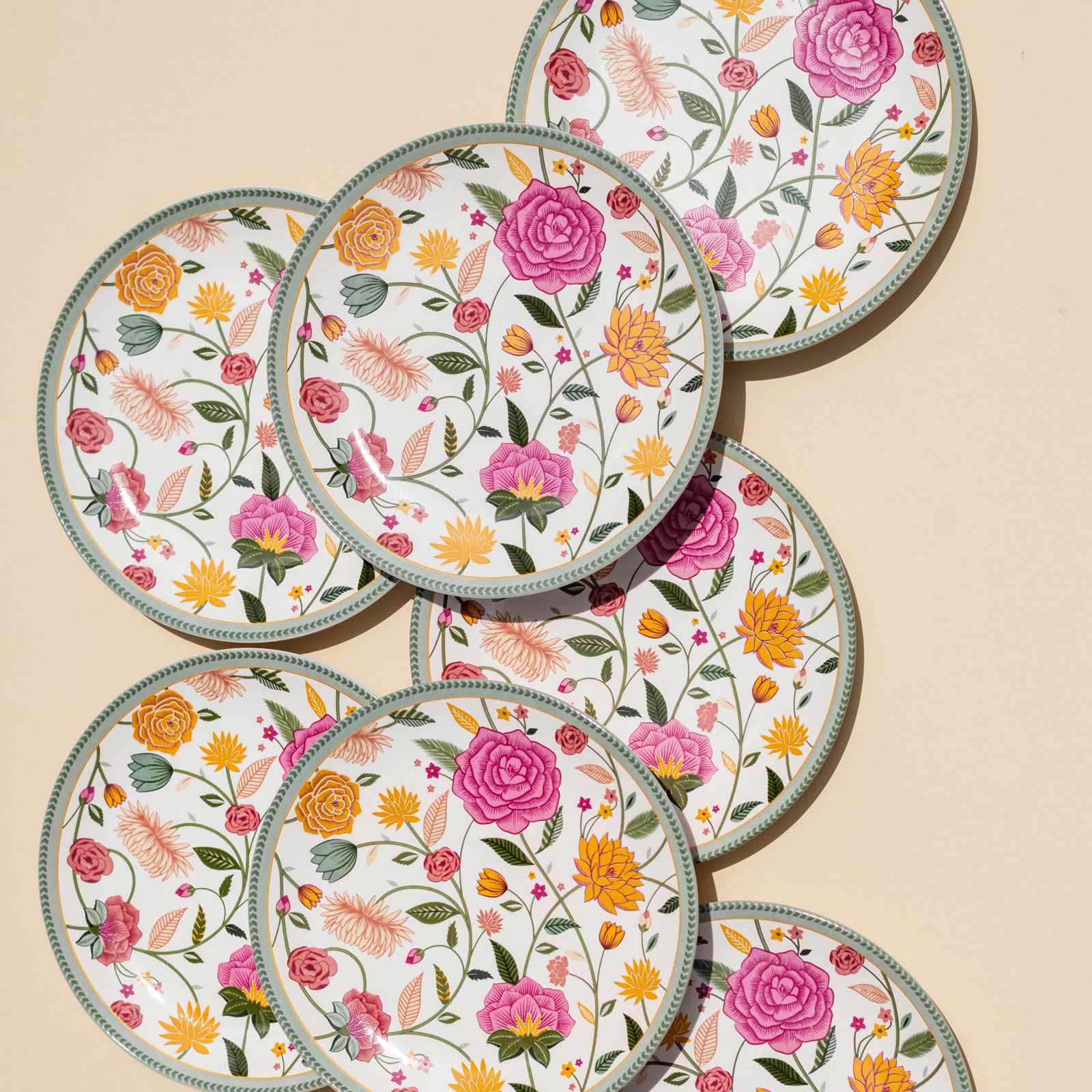 Vasant Starter Plates - Set of 4
