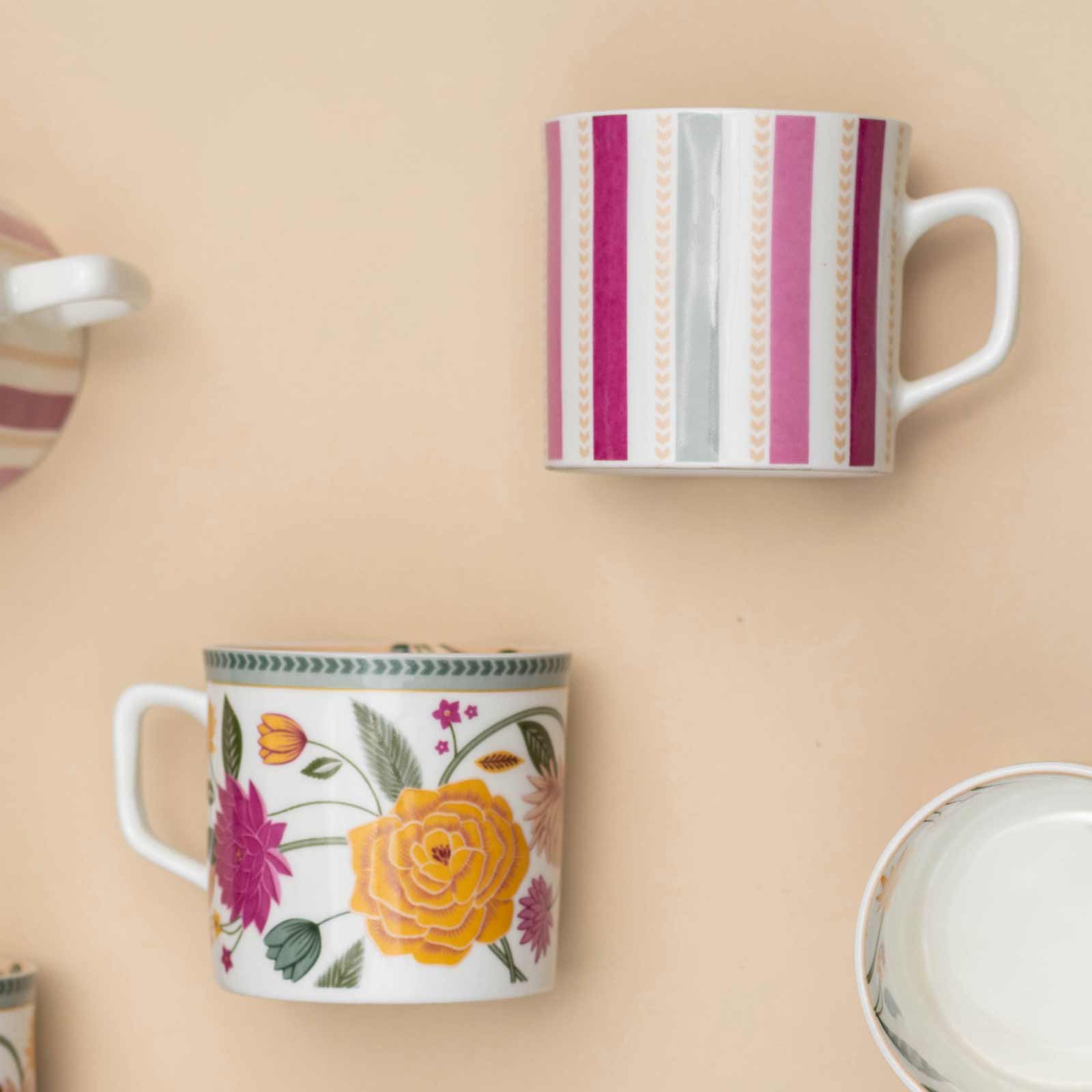 4 Cups and Tea Tin Gift Box