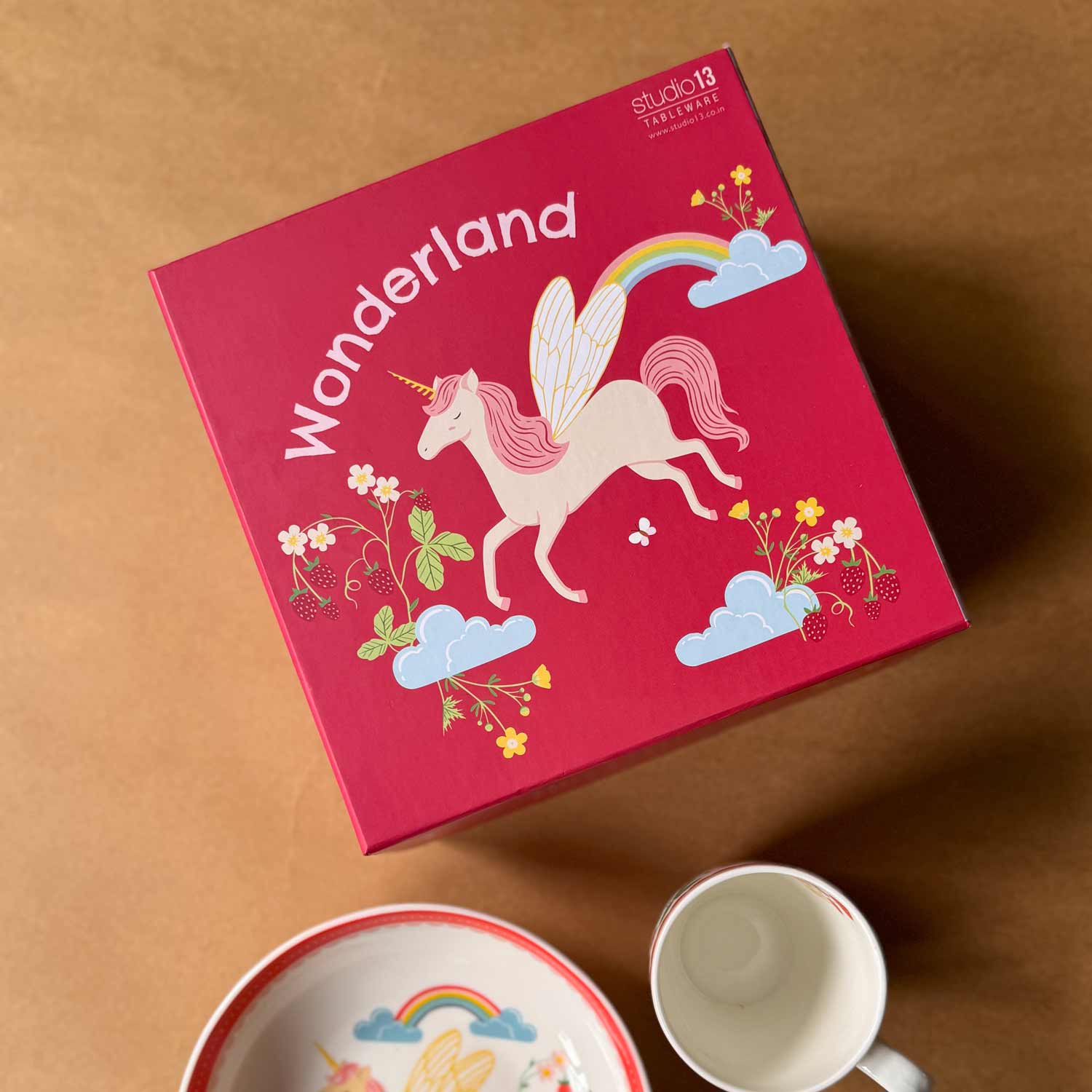 Unicorn Breakfast Set – Bowl & Mug
